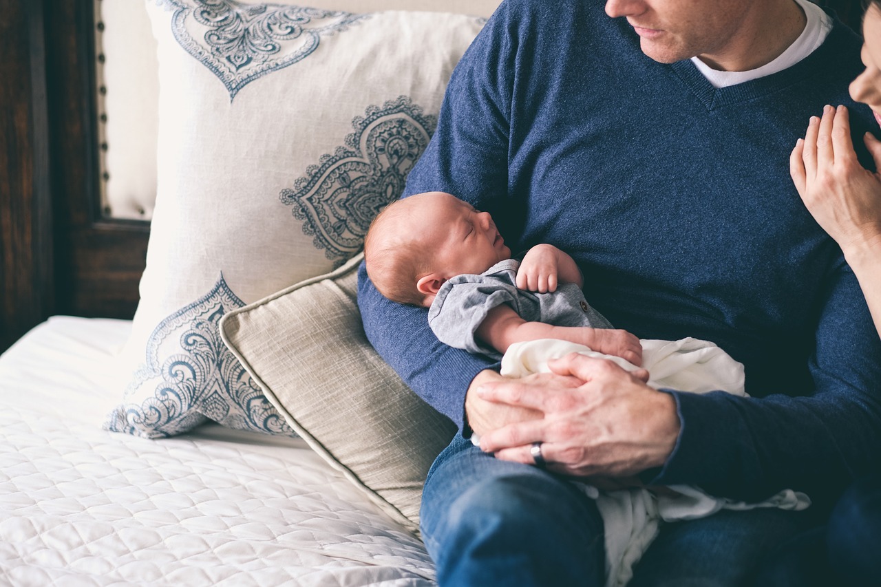 baby, people, parents, father, mother, sofa, couch, sleep, couple, married, pillow, cute, baby, baby, baby, baby, baby, parents, parents, father, father, father, father, mother, sleep