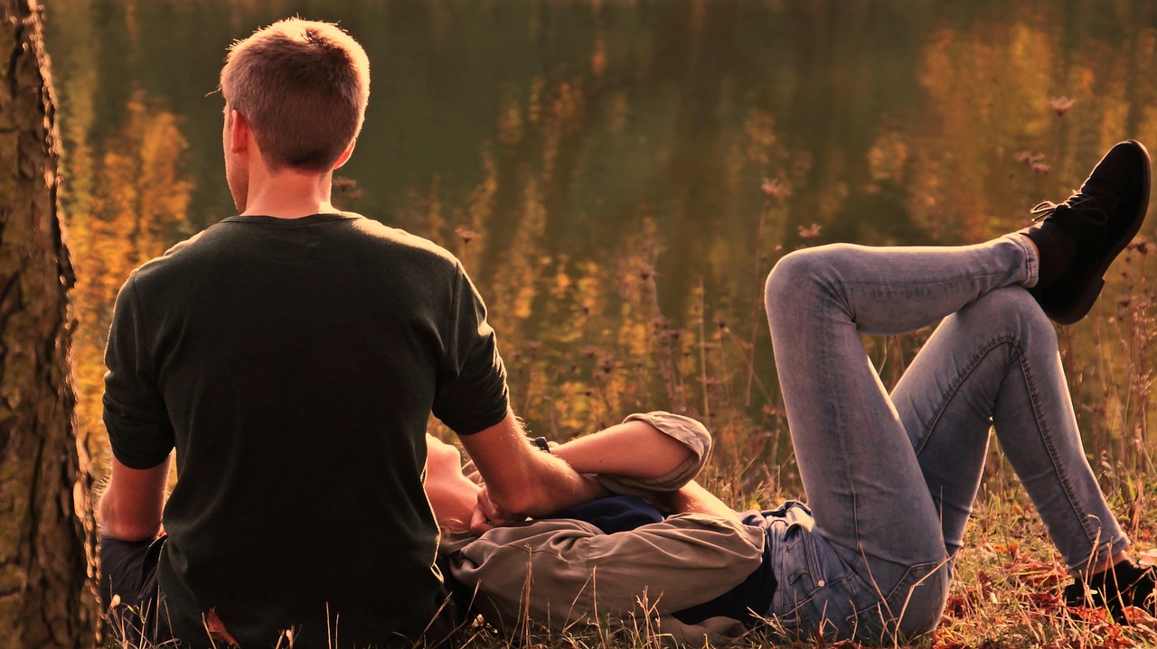 Couple outdoors