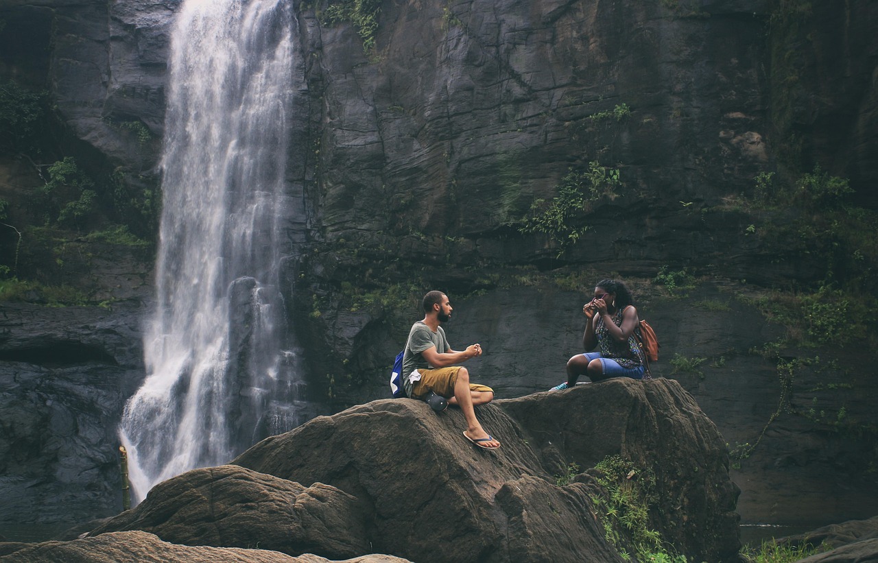 Couple outdoors