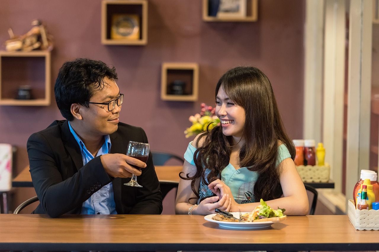 Couple dating